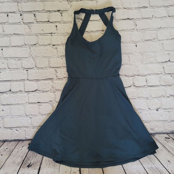 Ewedoos Women’s Athletic Dress Medium Blue Built In Shorts Size Small - Picture 1 of 7